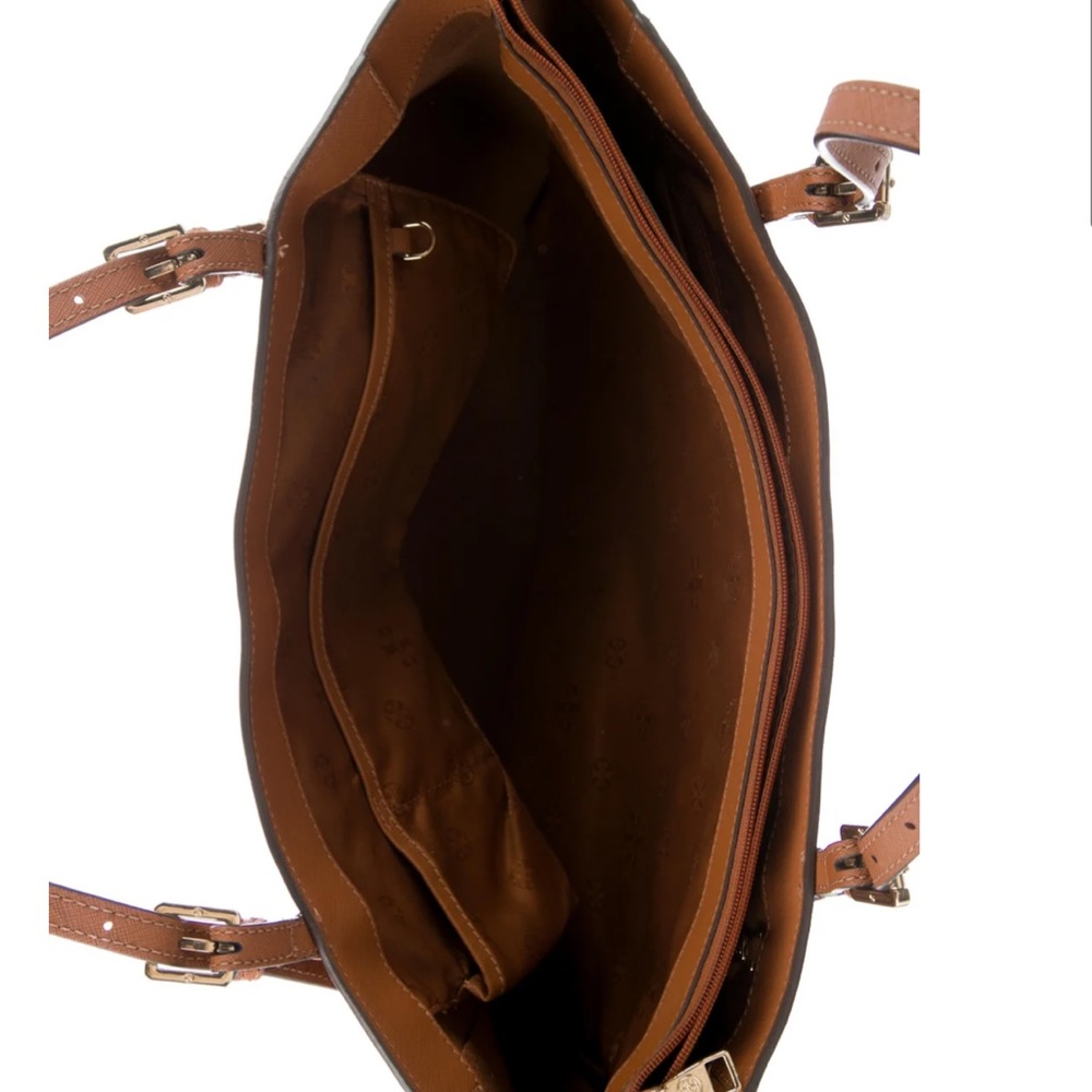 Tory Burch Solid Leather Tote - image 5